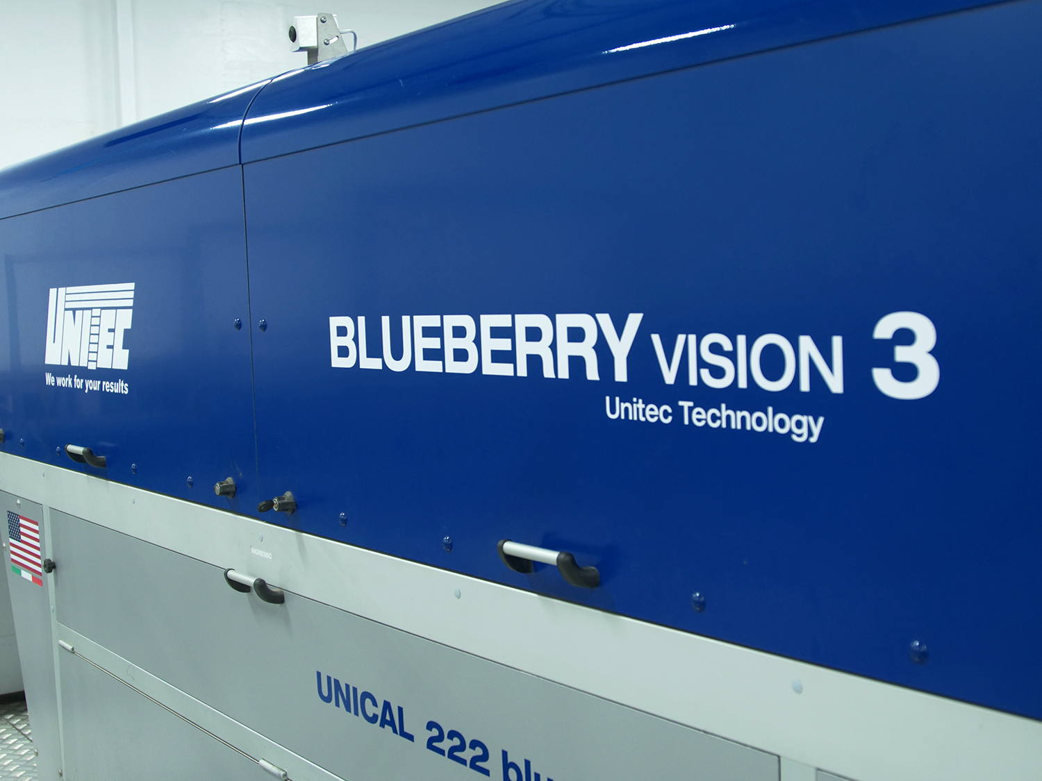 UNITEC blueberry grading technology